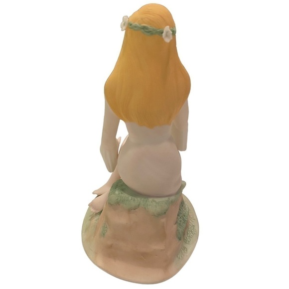 Vintage Laszlo Ispanky Figurine SPRING Lady Girl Four Seasons Porcelain Fairy - Picture 4 of 8